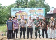 Kapolres Wajo Laksanakan Peletakan Batu Pertama Pembangunan Masjid Polsek Majauleng