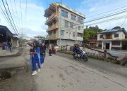 Polsek Mamasa Gelar Pergelaran Pasukan AG Pagi untuk Kelancaran Lalu Lintas