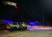 Satlantas Polres Mamasa gelar blue light patrol untuk menjaga keamanan dan kelancaran lalu lintas