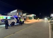 Satlantas Polres Mamasa Gelar Blue Light Patrol untuk Menjaga Keamanan dan Ketertiban