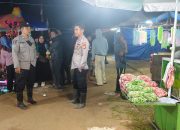 Polsek Mambi Lakukan Pengamanan dan Monitoring Pasar Malam untuk Jaga Kondusifitas Wilayah