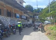 Satlantas Polres Mamasa Gelar Patroli Pengamanan Tempat Ibadah Hari Minggu