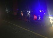 Patroli Blue Light Satlantas Polres Majene untuk Antisipasi Kejahatan Jalanan