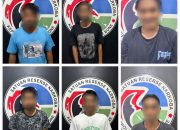 Personel Satres Narkoba Polres Bone Amankan 6 Pelaku Penyalahgunaan Sabu di Beberapa Lokasi