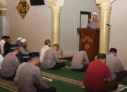 Polres Soppeng Laksanakan Peringatan Isra’ Miraj Nabi Muhammad SAW