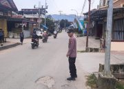 Polsek Mamasa Gelar Pergelaran Pasukan Ambang Gangguan untuk Kelancaran Lalu Lintas