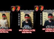 Satreskrim Polres Gowa Bersama Tim GAASPOL Polsek Barombong Tangkap Tiga Pelaku Pencurian dengan Pemberatan