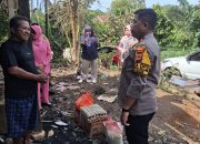 Polres Palopo Beri Bantuan Ke Masyarakat Korban Kebakaran di Juanda