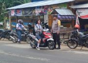 Polsek Sumarorong Gelar Pasukan untuk Menjaga Ketertiban dan Kelancaran Lalu Lintas