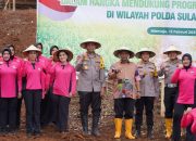Dorong Ketahanan Pangan, Kapolda Sulbar Tanam Komoditas Pangan Strategis di Botteng