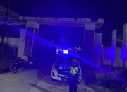 Patroli Blue Light Satlantas Polres Mamasa Pastikan Situasi Aman dan Kondusif
