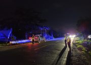 Polres Majene Gelar Patroli Blue Light Antisipasi Kejahatan Jalanan dan Pelanggaran Lalu Lintas