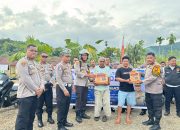 Kapolres Palopo Pimpin Patroli Operasi Keselamatan Pallawa, Bagikan Bansos ke Warga
