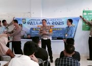 Hari Ke 8 Ops Keselamatan Pallawa 2204, Kasat Lantas Edukasi Mahasiswa IAIN Palopo