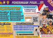 Pendaftaran Akpol, Bintara Dan Tamtama Polri Di Buka Hingga 6 Maret 2025