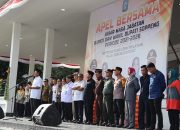 Kapolres Soppeng Hadiri Acara Apel Bersama Akhir Masa Jabatan Bupati dan Wakil Bupati Soppeng Periode 2021-2026