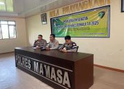 Bidokkes Polda Sulbar Laksanakan Penyuluhan Kesehatan Tindak Lanjut Rikkes Berkala T.A 2025 di Polres Mamasa