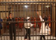 Jumat Sehat: Kapolres Sidrap Gelar Senam Bersama Tahanan di Rutan Cabang Polres