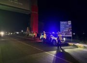 Satlantas Polres Majene Gelar Patroli Blue Light untuk Antisipasi Kejahatan Jalanan dan Pelanggaran Lalu Lintas