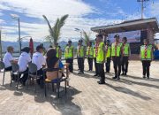 Lomba Senam Lalu Lintas Meriahkan Karya Saka Bhayangkara Sejajaran Polda Sulawesi Barat