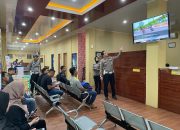 IPDA Muhammad Yusuf Sosialisasi Operasi Keselamatan di Satpas SIM Polres Maros