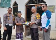 Kapolres Palopo Bersama Komunitas Motor Salurkan Bantuan Kebutuhan Masjid Di Telluwanua