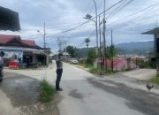 Kegiatan Pergelaran Ambang Gangguan Pagi Satlantas Polres Mamasa