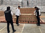 Jaga Ketahanan Pangan Jelang Ramadhan, Unit Tipidter Sat Reskrim Polres Majene Pantau Gudang Bulog