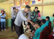Kapolres Palopo Pimpin Pelaksanaan Kegiatan Makan Bergizi Gratis di Sendana