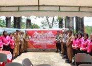 Polres Toraja Utara Bersama Bhayangkari Ikuti Launching Penguatan Program P2L Berbasis Terintegrasi dan Berkelanjutan