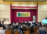 Personel Polres Majene Ikuti Penyuluhan Kesehatan dai Biddokkes Polda Sulbar