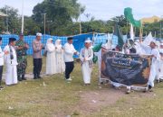 Berikan Pengamanan Maksimal, Personel Polsek Sendana Kawal Pawai Taaruf Sambut Bulan Ramadhan 1446 H