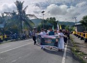 Jamin Kelancara Kegiatan Masyarakat, Polsek Malunda Kawal Pawai Taaruf Sambut Ramadhan 1446 H