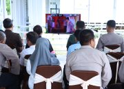 Polres Majene Bersama Unsur Forkopimda Ikuti Panen Raya Jagung Serentak secara Virtual dari Mabes Polri