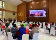Kolaborasi Polda Sulbar Bersama Mahasiswa Salurkan Bansos Polri Presisi, Sambut Bulan Suci Ramadhan