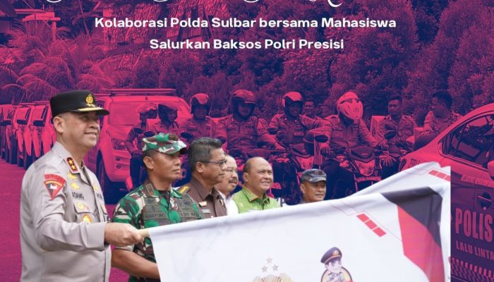 Kolaborasi Polda Sulbar Bersama Mahasiswa Salurkan Bansos Polri Presisi, Sambut Bulan Suci Ramadhan