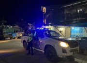 Satlantas Polres Mamasa Gelar Blue Light Patrol untuk Jaga Kamtibmas Aman Kondusif