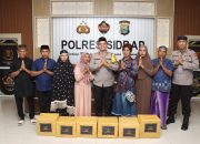 Kapolres Sidrap Ajak Petugas Kebersihan Makan Siang Bersama, Wujud Kebersamaan di Lingkungan Polres