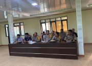 Personel Polres Mamasa Laksanakan Anev Bulanan Dipimpin Langsung Kapolres Mamasa