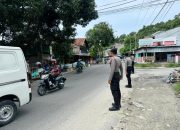 Samapta Polres Majene Gelar Patroli dan Pengaturan Lalu Lintas, Wujudkan Keamanan dan Kenyamanan Masyarakat