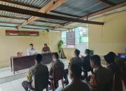 Sikum Polres Majene Gelar Sosialisasi Hukum Terkait Peraturan Kapolri No. 6 tahun 2024 di Polsek Pamboang