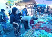 Polsek Malunda Pantau Harga Sembako di Pasar Maliaya Jelang Ramadhan
