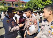 Tingkatkan Disipilin Personil, Wakapolres Pangkep Cek Sikap Tampang