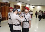 Kapolres Pangkep Pimpin Serah Terima Jabatan Kasat Reskrim