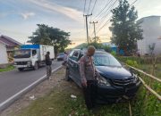 Personel Polsek Sendana Bergerak Cepat Tangani Kecelakaan Lalu Lintas di Dusun Banua Selatan