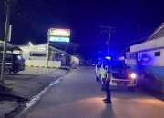 Satlantas Polres Mamasa Gelar Blue Light Patrol untuk Jaga Kamtibmas dan Kelancaran Lalu Lintas