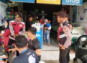 Antisipasi Gangguan Kamtibmas di Bulan Ramadhan, Personel Satuan Samapta Polres Jeneponto Laksanakan Patroli Kota Presisi