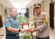 Kapolres Palopo Silaturahmi Dengan Danlantamal VI