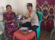 Bhabinkamtibmas Polsek Aralle Laksanakan Sambang dan Monitoring di Desa Binaan