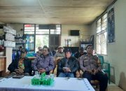 Polsek Mamasa monitoring musyawarah penetapan APBDes dan KPM BLT 2025 di Desa Buntu Buda
